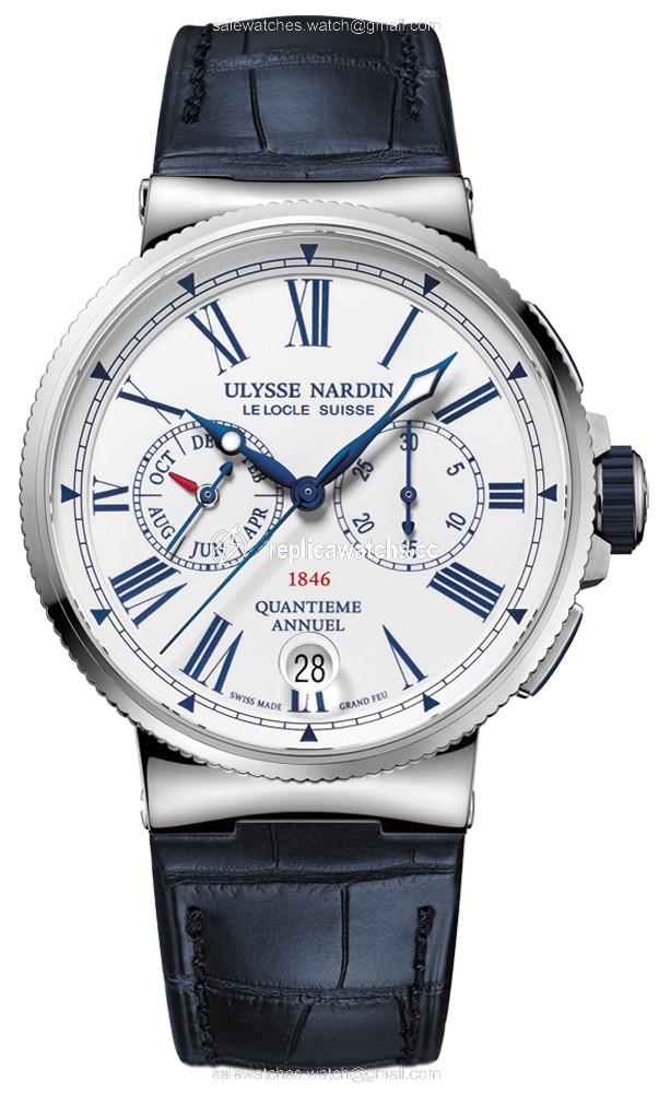 Replica 1533-150/e0 Ulysse Nardin Marine Chronograph Annual Calendar 43mm Mens Watch Replica 1533-150/e0 Ulysse Nardin Marine Chronograph Annual Calendar 43mm Mens Watch