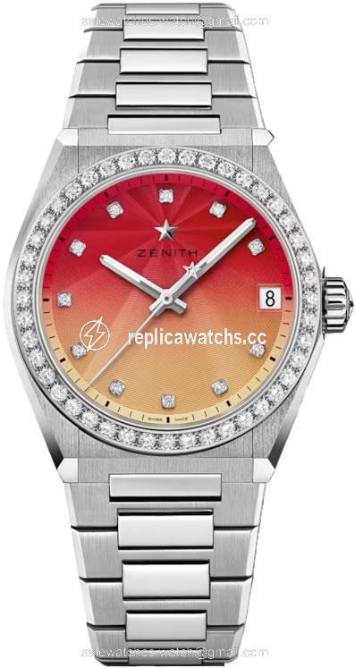 Replica 16.9200.670/33.MI001 Sunset Zenith Defy Midnight Automatic 36mm Ladies Watch Replica 16.9200.670/33.MI001 Sunset Zenith Defy Midnight Automatic 36mm Ladies Watch