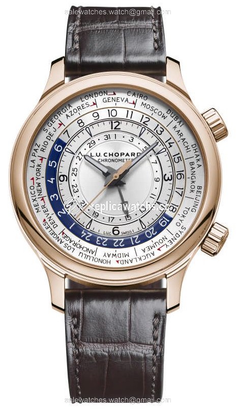 Replica 161942-5001 Chopard L.U.C. Time Traveler One Mens Watch Replica 161942-5001 Chopard L.U.C. Time Traveler One Mens Watch