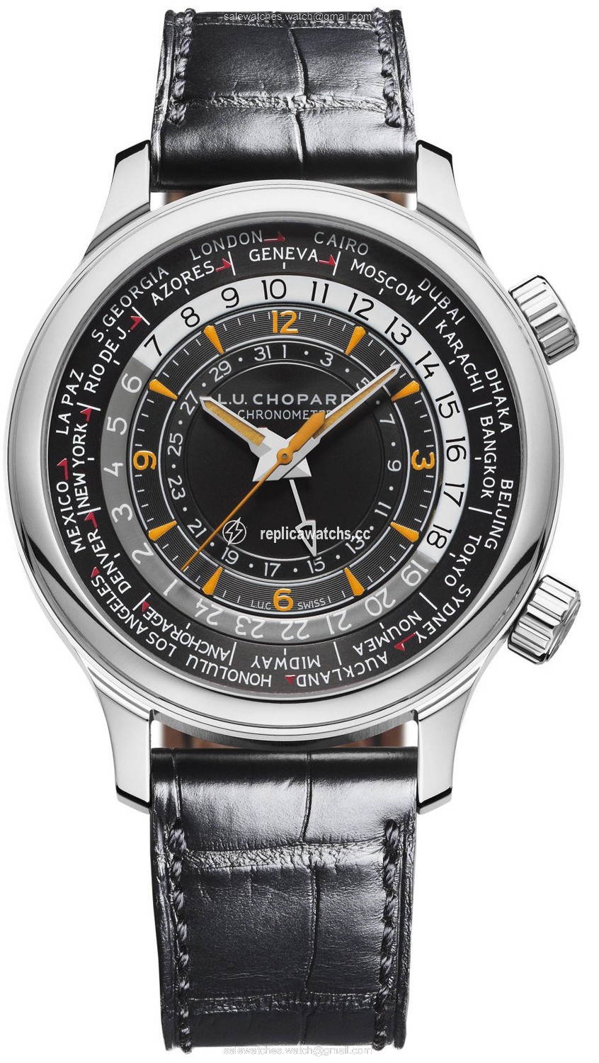 Replica 168574-3001 Chopard L.U.C. Time Traveler One Mens Watch Replica 168574-3001 Chopard L.U.C. Time Traveler One Mens Watch