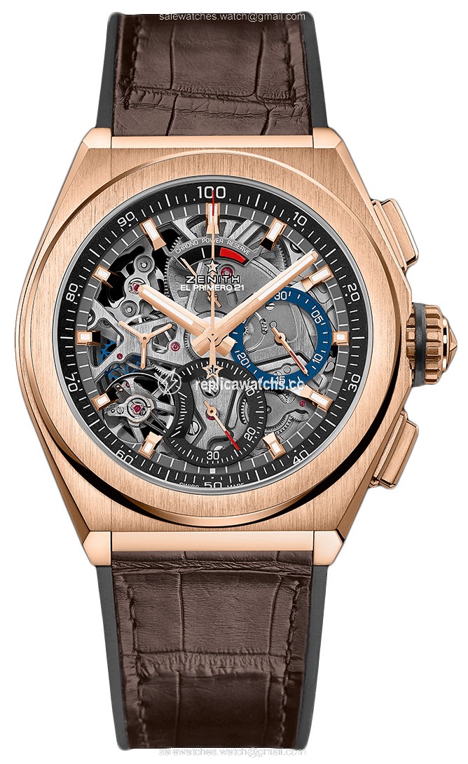 Replica 18.9000.9004/71.r585 Zenith Defy El Primero 21 Mens Watch Replica 18.9000.9004/71.r585 Zenith Defy El Primero 21 Mens Watch