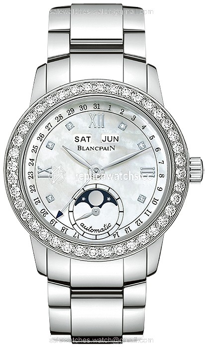 Replica 2360-4691a-71a Blancpain Leman Ladies Moonphase & Complete Calendar 34mm Ladies Watch Replica 2360-4691a-71a Blancpain Leman Ladies Moonphase & Complete Calendar 34mm Ladies Watch
