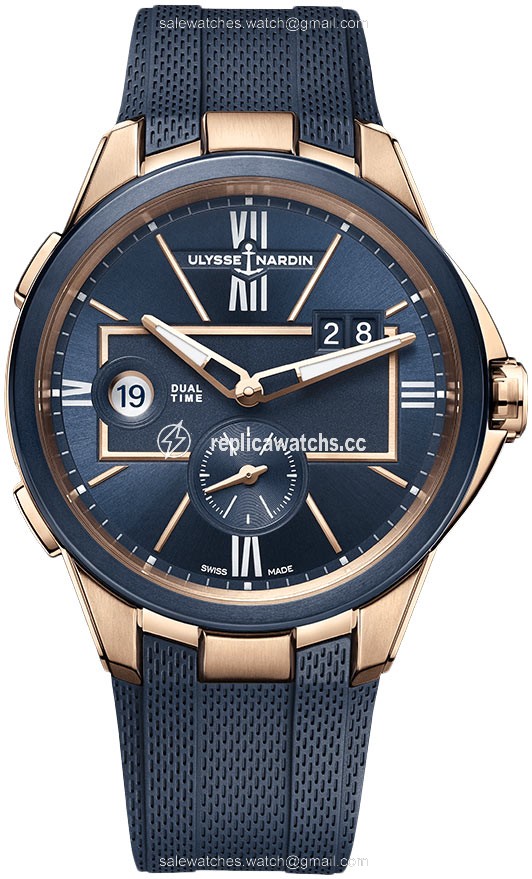 Replica 242-20-3/43 Ulysse Nardin Executive Dual Time 42mm Mens Watch Replica 242-20-3/43 Ulysse Nardin Executive Dual Time 42mm Mens Watch