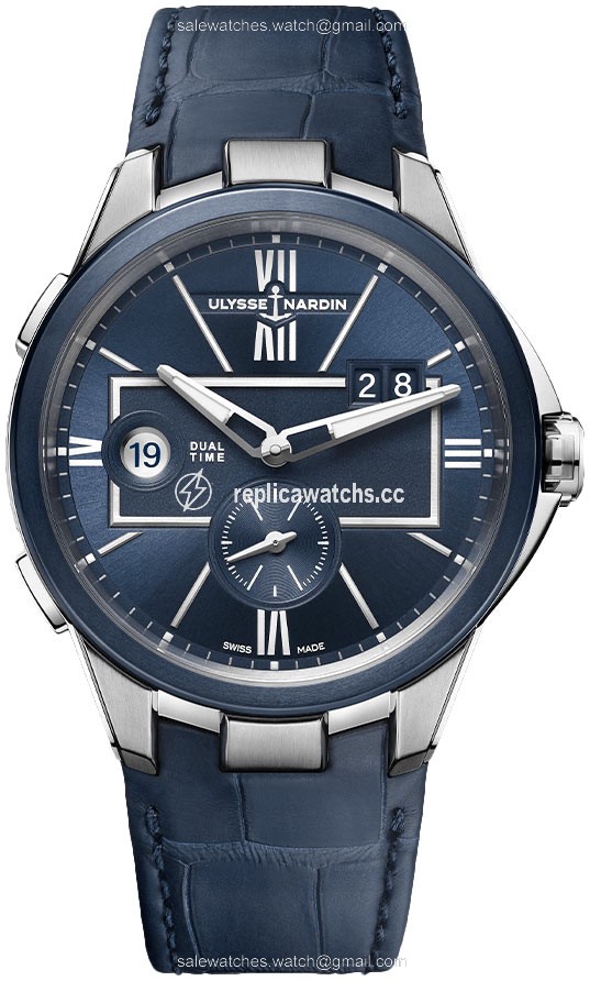 Replica 243-20/43 Ulysse Nardin Executive Dual Time 42mm Mens Watch Replica 243-20/43 Ulysse Nardin Executive Dual Time 42mm Mens Watch
