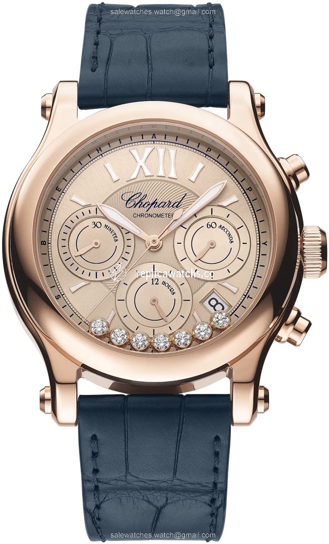 Replica 274653-5001 Chopard Happy Sport Chrono 40mm Ladies Watch Replica 274653-5001 Chopard Happy Sport Chrono 40mm Ladies Watch