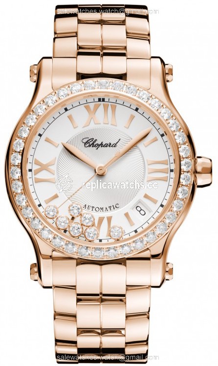 Replica 274808-5004 Chopard Happy Sport Medium Automatic 36mm Ladies Watch Replica 274808-5004 Chopard Happy Sport Medium Automatic 36mm Ladies Watch