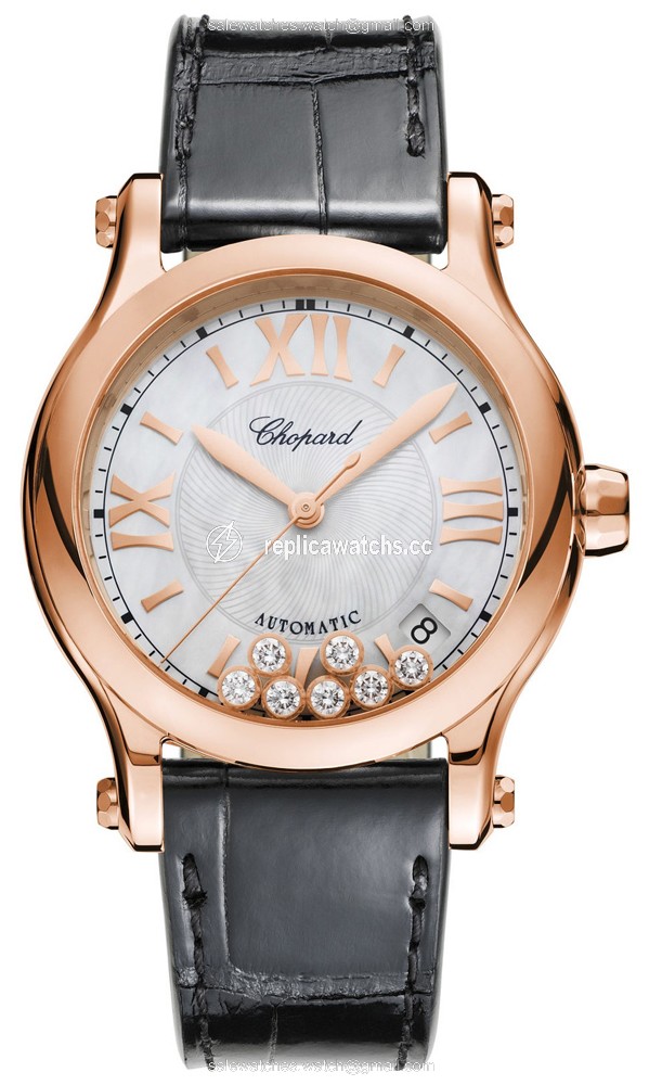 Replica 274808-5008 Chopard Happy Sport Medium Automatic 36mm Ladies Watch Replica 274808-5008 Chopard Happy Sport Medium Automatic 36mm Ladies Watch