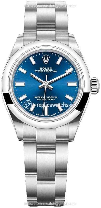 Replica 276200 Blue Rolex Oyster Perpetual 28mm Ladies Watch Replica 276200 Blue Rolex Oyster Perpetual 28mm Ladies Watch