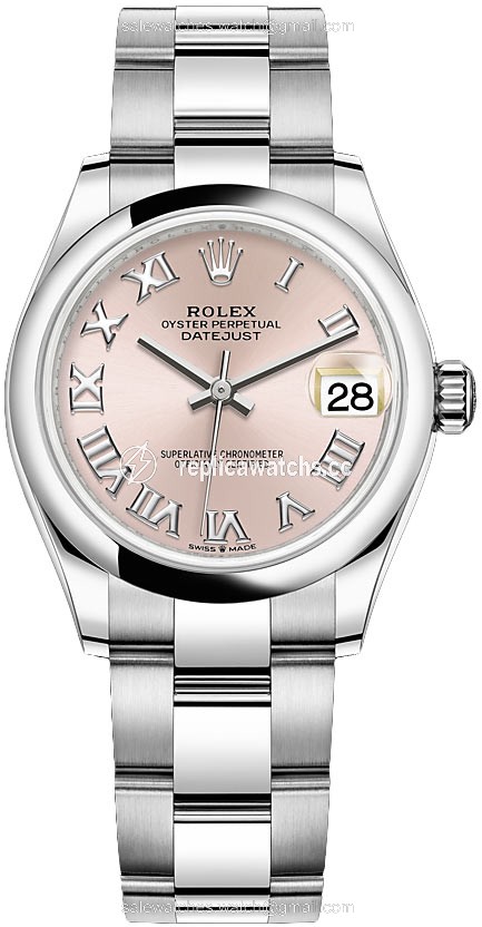 Replica 278240 Pink Roman Oyster Rolex Datejust 31mm Stainless Steel Ladies Watch Replica 278240 Pink Roman Oyster Rolex Datejust 31mm Stainless Steel Ladies Watch