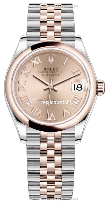 Replica 278241 Rose Roman Jubilee Rolex Datejust 31mm Stainless Steel and Rose Gold Ladies Watch Replica 278241 Rose Roman Jubilee Rolex Datejust 31mm Stainless Steel and Rose Gold Ladies Watch