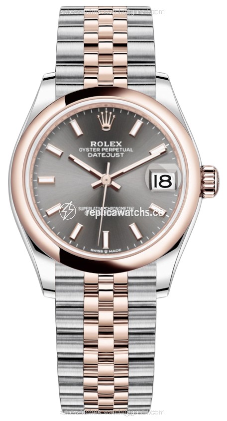 Replica 278241 Rhodium Index Jubilee Rolex Datejust 31mm Stainless Steel and Rose Gold Ladies Watch Replica 278241 Rhodium Index Jubilee Rolex Datejust 31mm Stainless Steel and Rose Gold Ladies Watch