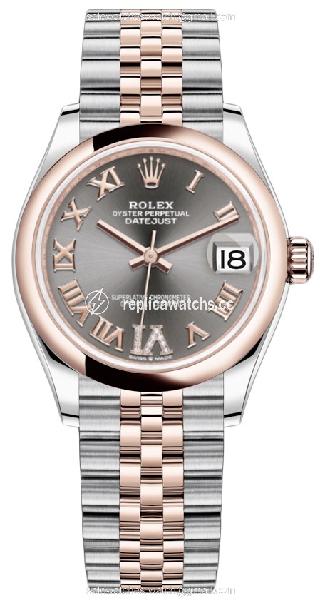 Replica 278241 Rhodium Roman VI Jubilee Rolex Datejust 31mm Stainless Steel and Rose Gold Ladies Watch Replica 278241 Rhodium Roman VI Jubilee Rolex Datejust 31mm Stainless Steel and Rose Gold Ladies Watch