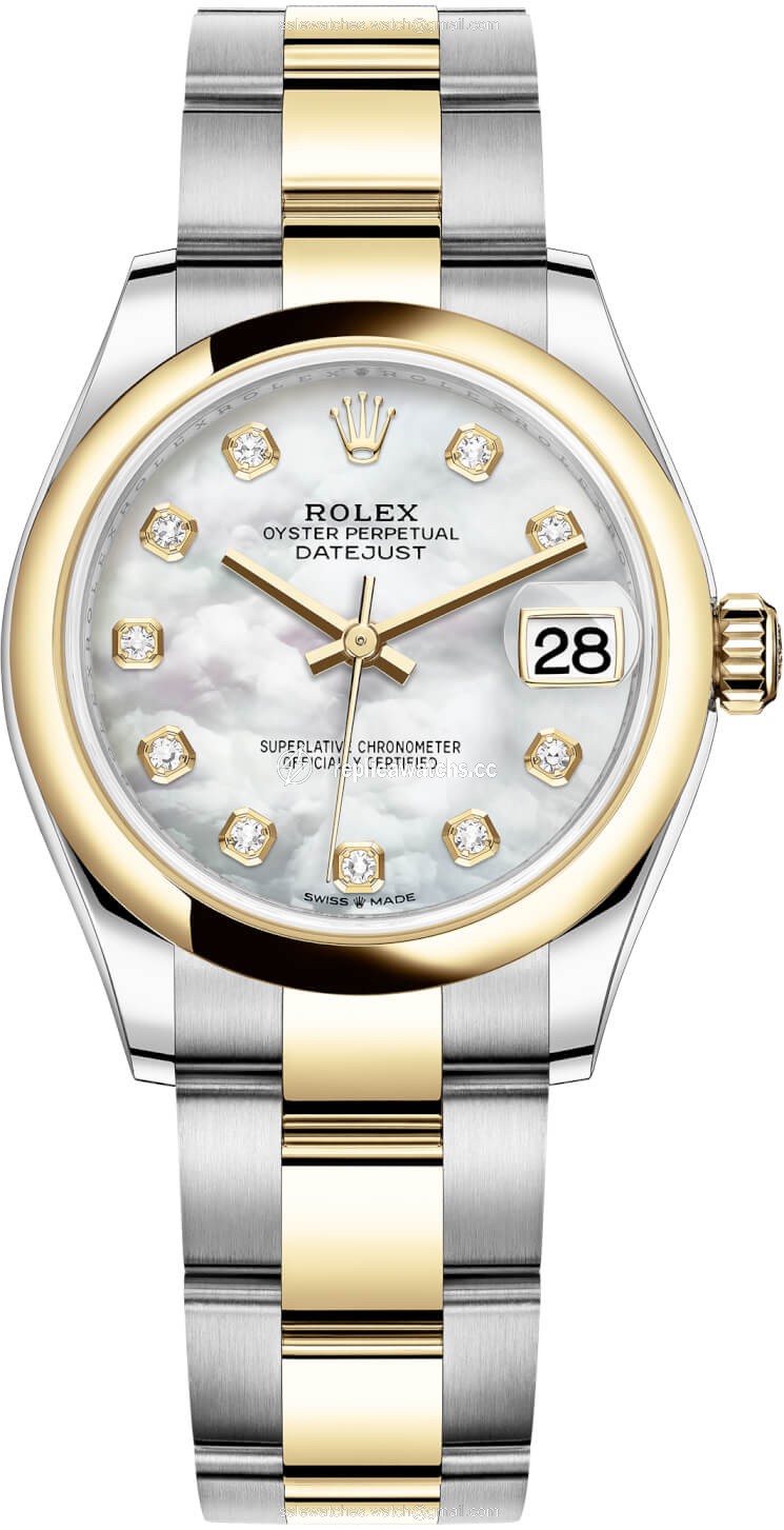 Replica 278243 MOP Diamond Oyster Rolex Datejust 31mm Stainless Steel and Yellow Gold Ladies Watch Replica 278243 MOP Diamond Oyster Rolex Datejust 31mm Stainless Steel and Yellow Gold Ladies Watch
