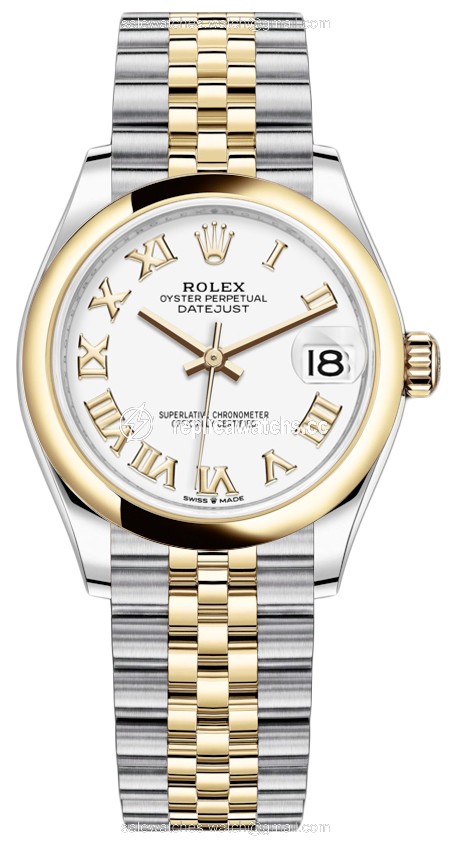 Replica 278243 White Roman Jubilee Rolex Datejust 31mm Stainless Steel and Yellow Gold Ladies Watch Replica 278243 White Roman Jubilee Rolex Datejust 31mm Stainless Steel and Yellow Gold Ladies Watch