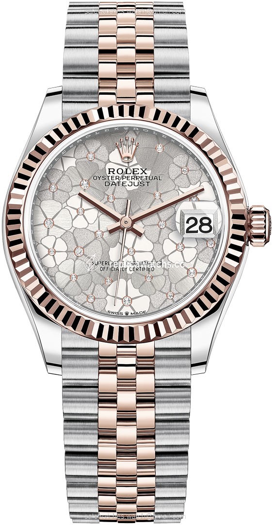 Replica 278271 Silver Floral Jubilee Rolex Datejust 31mm Stainless Steel and Rose Gold Ladies Watch Replica 278271 Silver Floral Jubilee Rolex Datejust 31mm Stainless Steel and Rose Gold Ladies Watch