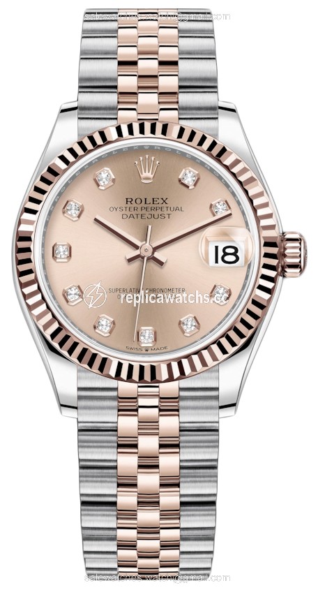Replica 278271 Rose Diamond Jubilee Rolex Datejust 31mm Stainless Steel and Rose Gold Ladies Watch Replica 278271 Rose Diamond Jubilee Rolex Datejust 31mm Stainless Steel and Rose Gold Ladies Watch