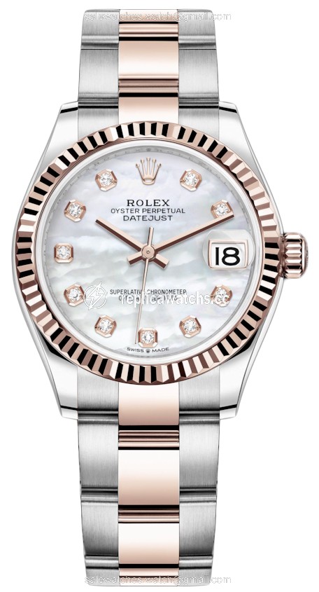 Replica 278271 MOP Diamond Oyster Rolex Datejust 31mm Stainless Steel and Rose Gold Ladies Watch Replica 278271 MOP Diamond Oyster Rolex Datejust 31mm Stainless Steel and Rose Gold Ladies Watch
