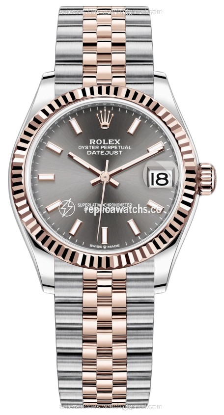 Replica 278271 Rhodium Index Jubilee Rolex Datejust 31mm Stainless Steel and Rose Gold Ladies Watch Replica 278271 Rhodium Index Jubilee Rolex Datejust 31mm Stainless Steel and Rose Gold Ladies Watch