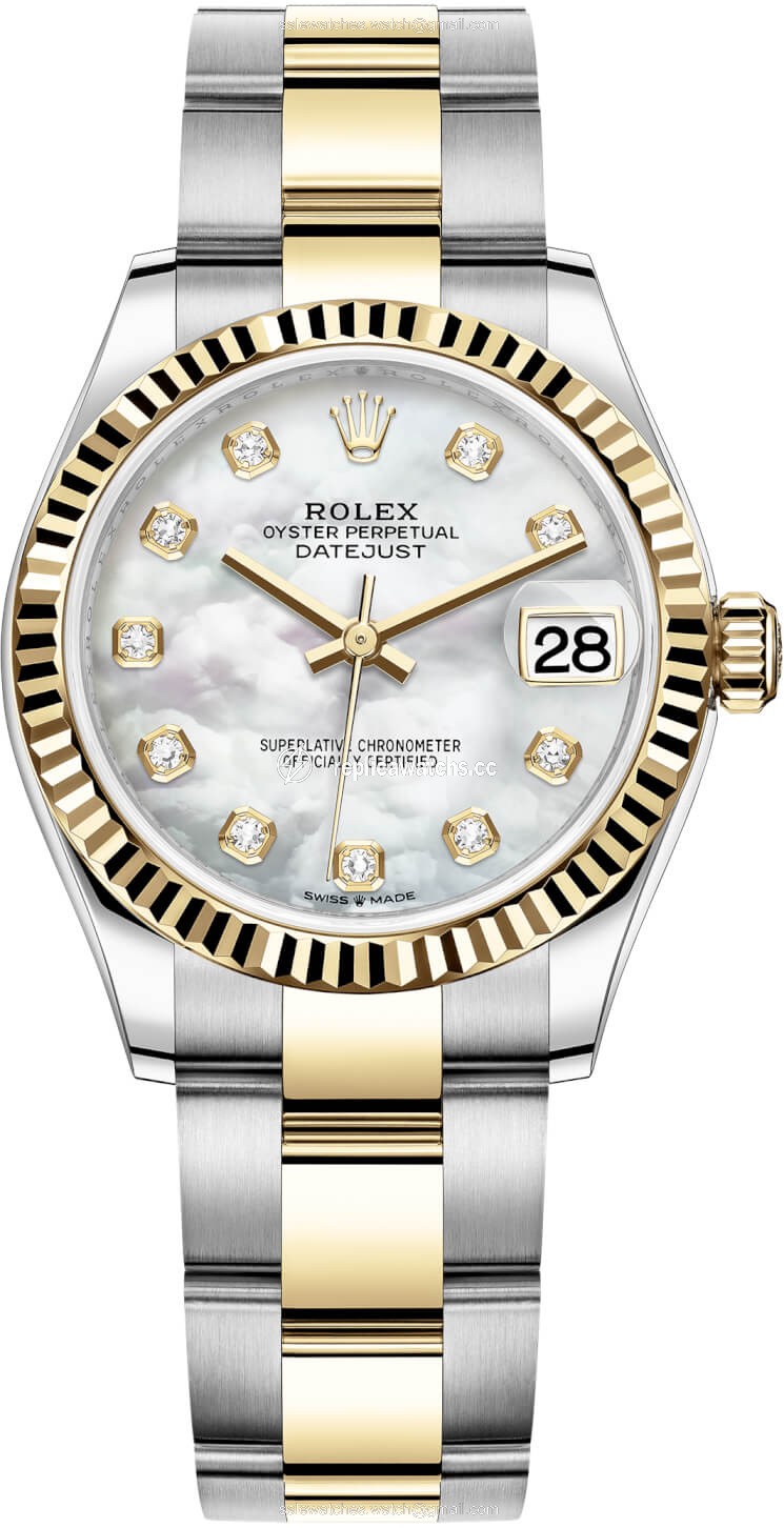 Replica 278273 MOP Diamond Oyster Rolex Datejust 31mm Stainless Steel and Yellow Gold Ladies Watch Replica 278273 MOP Diamond Oyster Rolex Datejust 31mm Stainless Steel and Yellow Gold Ladies Watch