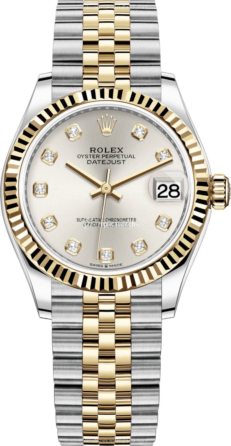 Replica 278273 Silver Diamond Jubilee Rolex Datejust 31mm Stainless Steel and Yellow Gold Ladies Watch Replica 278273 Silver Diamond Jubilee Rolex Datejust 31mm Stainless Steel and Yellow Gold Ladies Watch