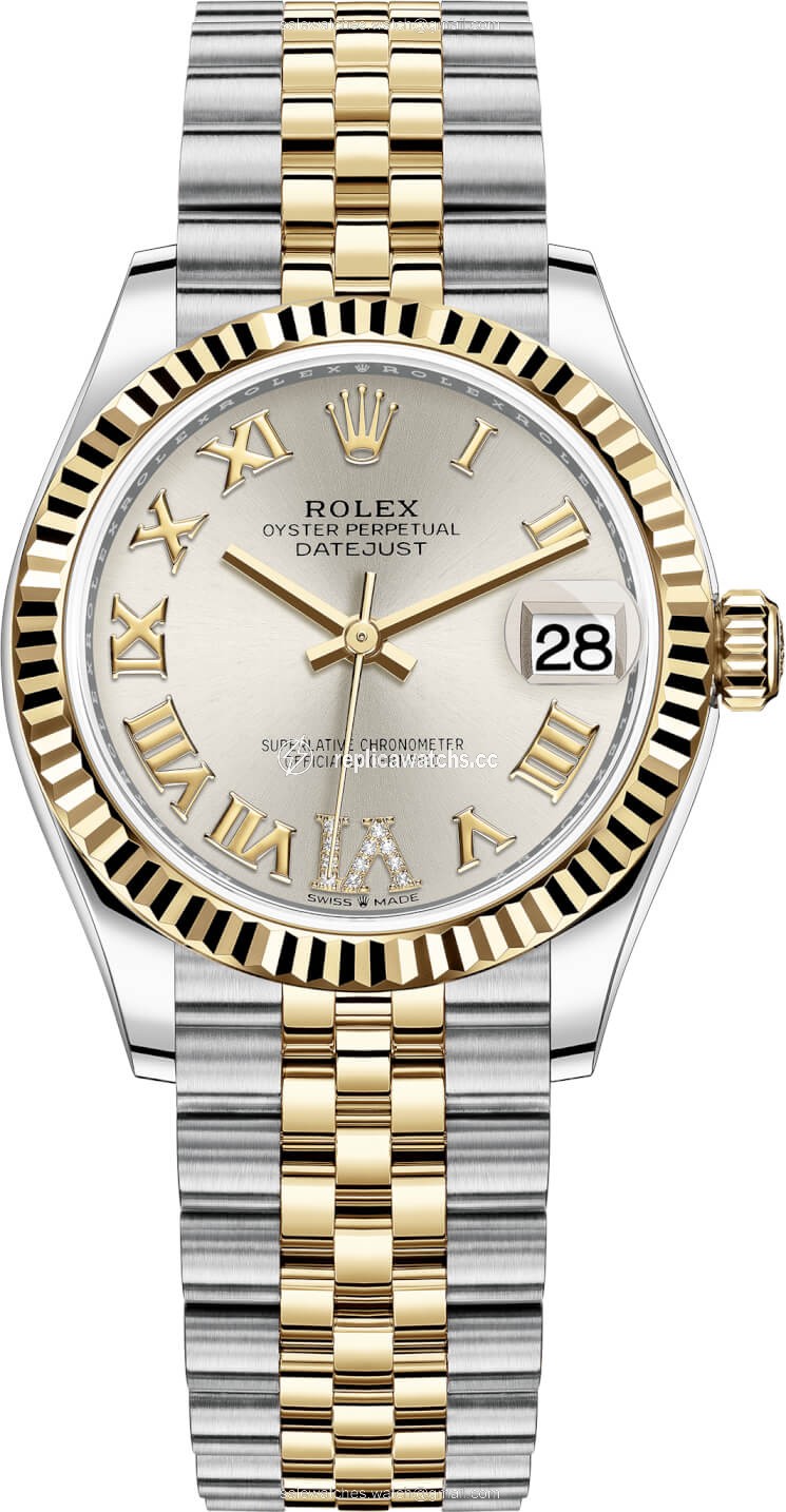 Replica 278273 Silver VI Roman Jubilee Rolex Datejust 31mm Stainless Steel and Yellow Gold Ladies Watch Replica 278273 Silver VI Roman Jubilee Rolex Datejust 31mm Stainless Steel and Yellow Gold Ladies Watch