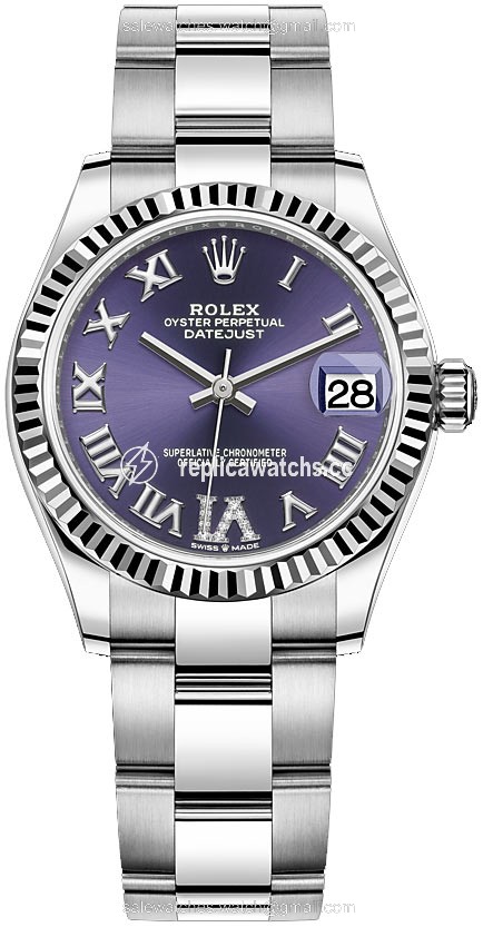 Replica 278274 Aubergine VI Oyster Rolex Datejust 31mm Stainless Steel Ladies Watch Replica 278274 Aubergine VI Oyster Rolex Datejust 31mm Stainless Steel Ladies Watch