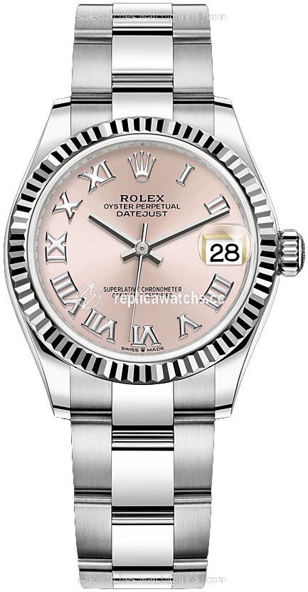Replica 278274 Pink Roman Oyster Rolex Datejust 31mm Stainless Steel Ladies Watch Replica 278274 Pink Roman Oyster Rolex Datejust 31mm Stainless Steel Ladies Watch