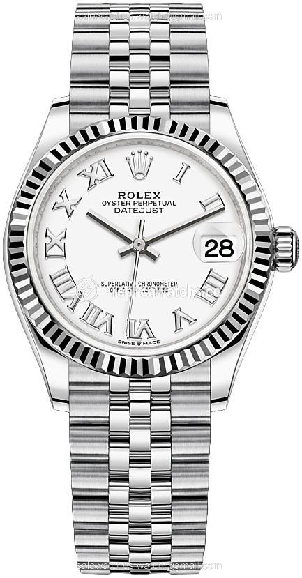 Replica 278274 White Roman Jubilee Rolex Datejust 31mm Stainless Steel Ladies Watch Replica 278274 White Roman Jubilee Rolex Datejust 31mm Stainless Steel Ladies Watch