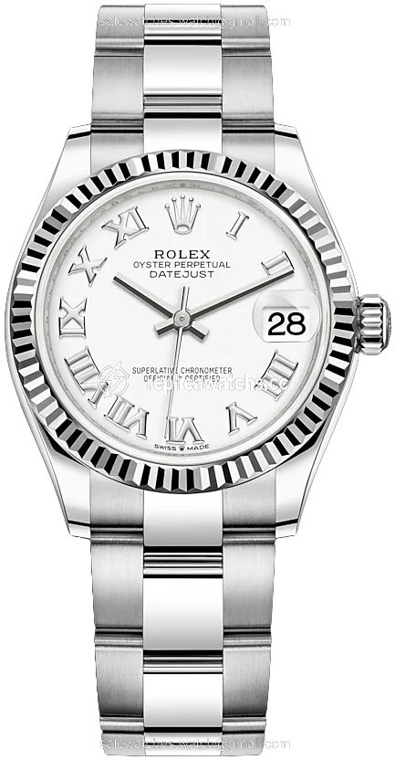 Replica 278274 White Roman Oyster Rolex Datejust 31mm Stainless Steel Ladies Watch Replica 278274 White Roman Oyster Rolex Datejust 31mm Stainless Steel Ladies Watch