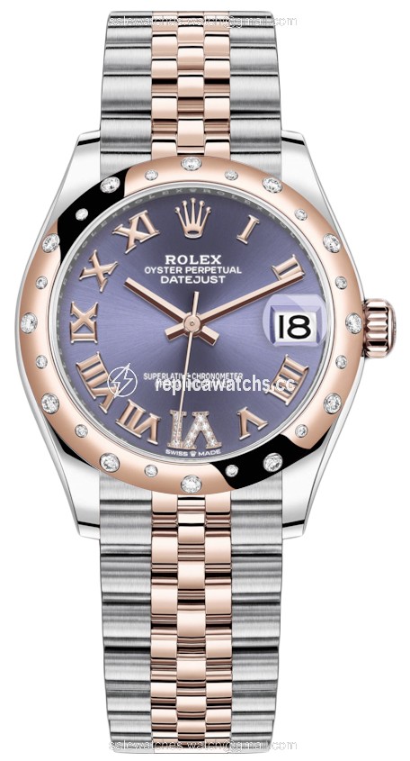 Replica 278341rbr Aubergine VI Roman Jubilee Rolex Datejust 31mm Stainless Steel and Rose Gold Ladies Watch Replica 278341rbr Aubergine VI Roman Jubilee Rolex Datejust 31mm Stainless Steel and Rose Gold Ladies Watch