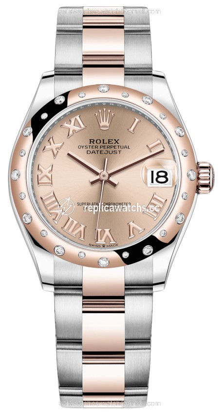 Replica 278341rbr Rose Roman Oyster Rolex Datejust 31mm Stainless Steel and Rose Gold Ladies Watch Replica 278341rbr Rose Roman Oyster Rolex Datejust 31mm Stainless Steel and Rose Gold Ladies Watch