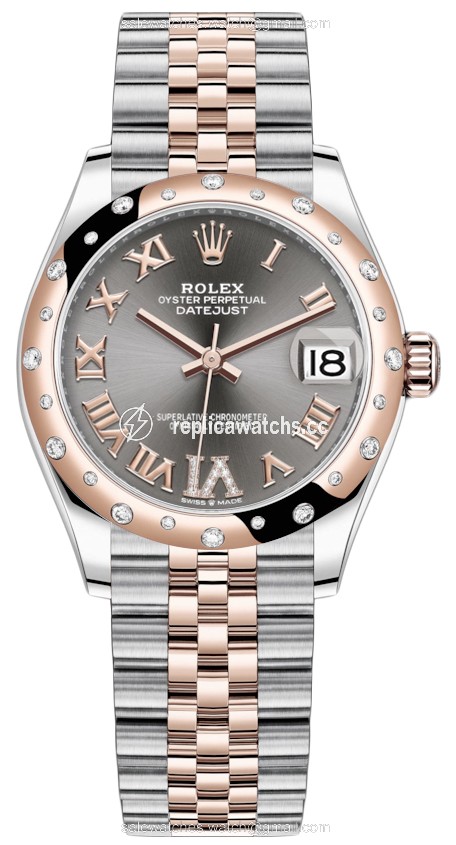 Replica 278341rbr Rhodium VI Roman Jubilee Rolex Datejust 31mm Stainless Steel and Rose Gold Ladies Watch Replica 278341rbr Rhodium VI Roman Jubilee Rolex Datejust 31mm Stainless Steel and Rose Gold Ladies Watch