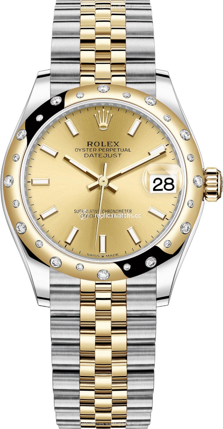 Replica 278343rbr Champagne Index Jubilee Rolex Datejust 31mm Stainless Steel and Yellow Gold Ladies Watch Replica 278343rbr Champagne Index Jubilee Rolex Datejust 31mm Stainless Steel and Yellow Gold Ladies Watch