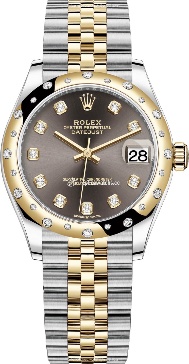 Replica 278343rbr Grey Diamond Jubilee Rolex Datejust 31mm Stainless Steel and Yellow Gold Ladies Watch Replica 278343rbr Grey Diamond Jubilee Rolex Datejust 31mm Stainless Steel and Yellow Gold Ladies Watch