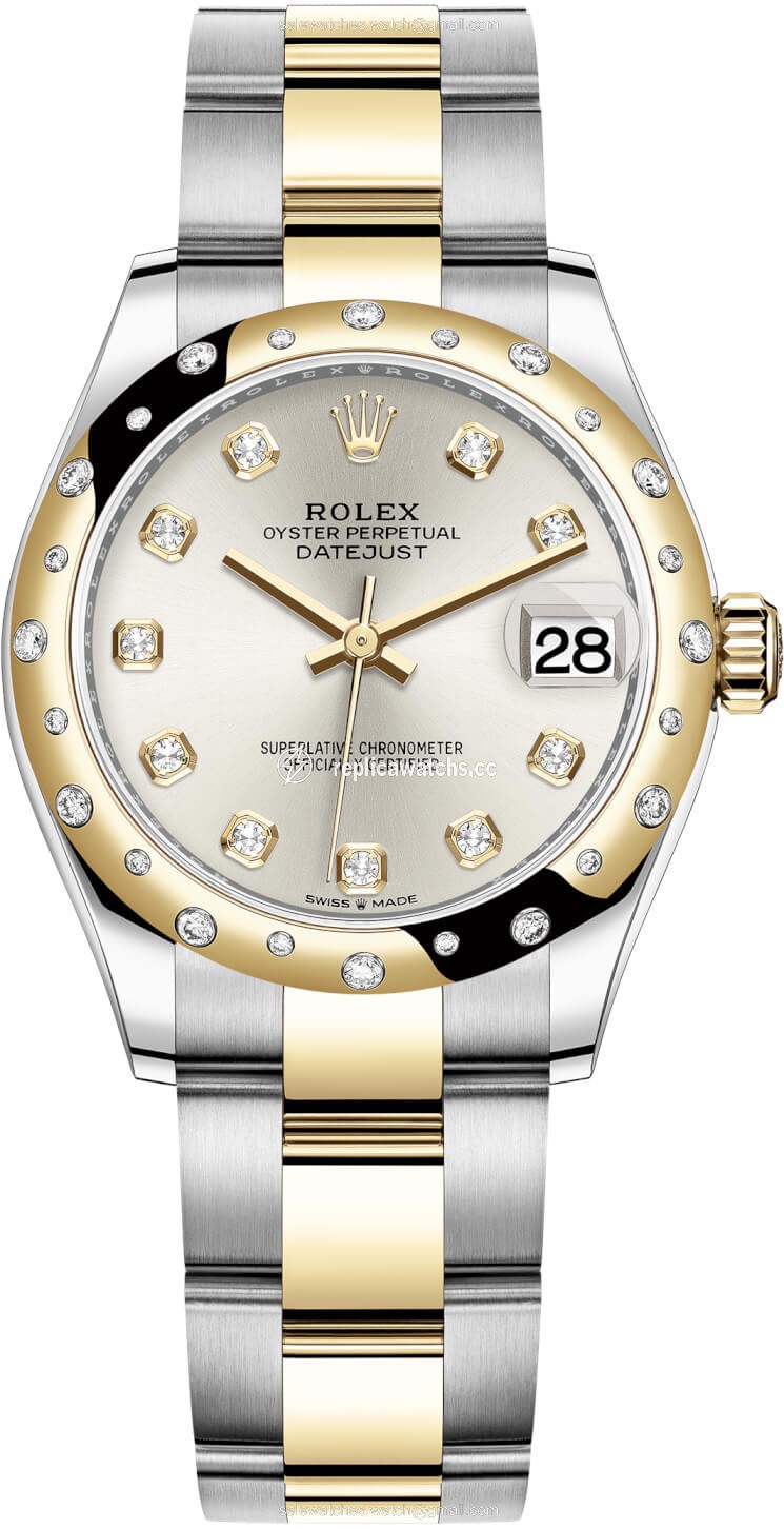 Replica 278343rbr Silver Diamond Oyster Rolex Datejust 31mm Stainless Steel and Yellow Gold Ladies Watch Replica 278343rbr Silver Diamond Oyster Rolex Datejust 31mm Stainless Steel and Yellow Gold Ladies Watch