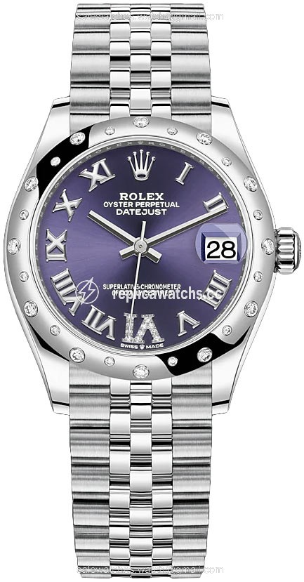 Replica 278344rbr Aubergine VI Jubilee Rolex Datejust 31mm Stainless Steel Ladies Watch Replica 278344rbr Aubergine VI Jubilee Rolex Datejust 31mm Stainless Steel Ladies Watch