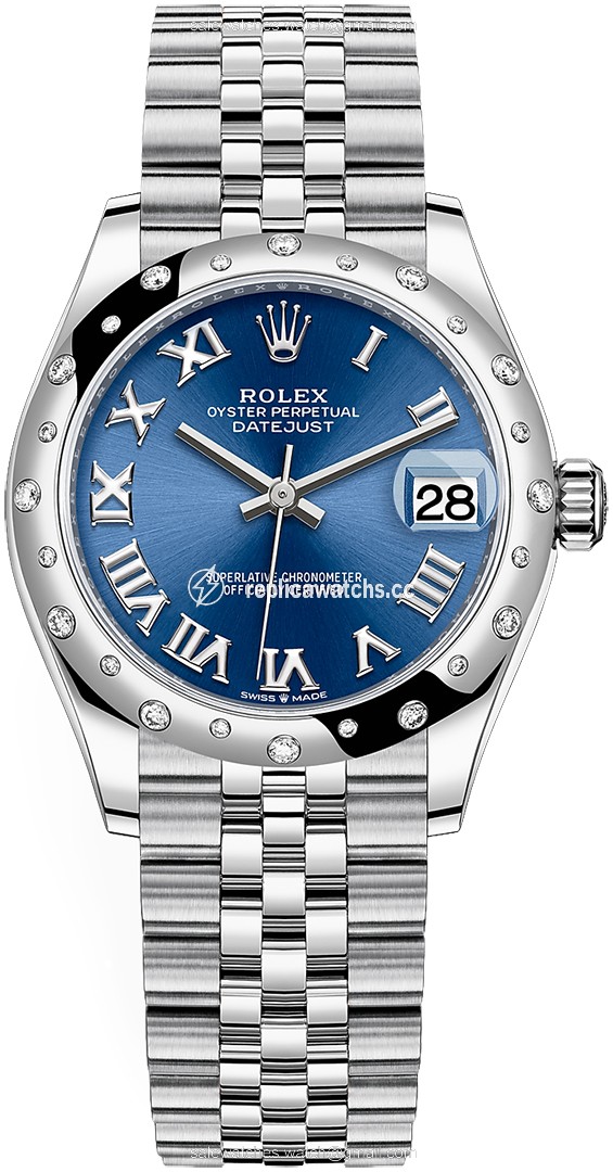 Replica 278344rbr Blue Roman Jubilee Rolex Datejust 31mm Stainless Steel Ladies Watch Replica 278344rbr Blue Roman Jubilee Rolex Datejust 31mm Stainless Steel Ladies Watch