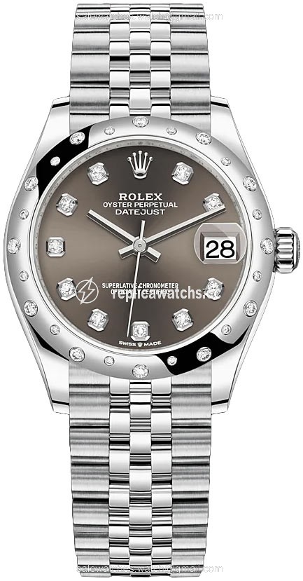 Replica 278344rbr Dark Grey Diamond Jubilee Rolex Datejust 31mm Stainless Steel Ladies Watch Replica 278344rbr Dark Grey Diamond Jubilee Rolex Datejust 31mm Stainless Steel Ladies Watch
