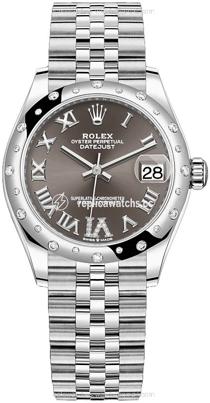 Replica 278344rbr Dark Grey VI Jubilee Rolex Datejust 31mm Stainless Steel Ladies Watch Replica 278344rbr Dark Grey VI Jubilee Rolex Datejust 31mm Stainless Steel Ladies Watch