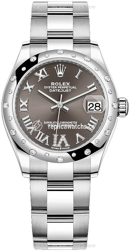 Replica 278344rbr Dark Grey VI Oyster Rolex Datejust 31mm Stainless Steel Ladies Watch Replica 278344rbr Dark Grey VI Oyster Rolex Datejust 31mm Stainless Steel Ladies Watch