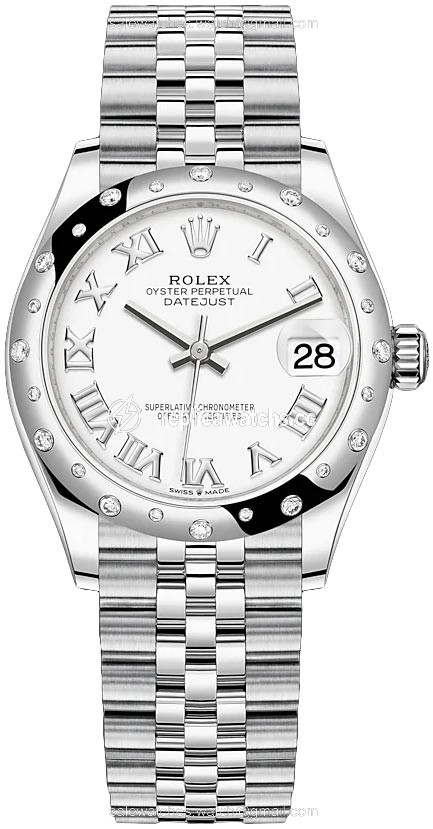 Replica 278344rbr White Roman Jubilee Rolex Datejust 31mm Stainless Steel Ladies Watch Replica 278344rbr White Roman Jubilee Rolex Datejust 31mm Stainless Steel Ladies Watch