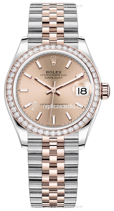 Replica 278381rbr Rose Index Jubilee Rolex Datejust 31mm Stainless Steel and Rose Gold Ladies Watch Replica 278381rbr Rose Index Jubilee Rolex Datejust 31mm Stainless Steel and Rose Gold Ladies Watch