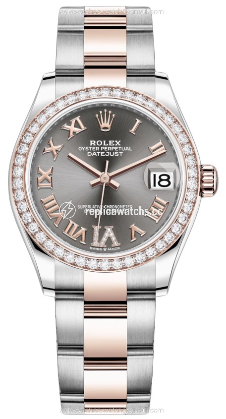 Replica 278381rbr Rhodium VI Roman Oyster Rolex Datejust 31mm Stainless Steel and Rose Gold Ladies Watch Replica 278381rbr Rhodium VI Roman Oyster Rolex Datejust 31mm Stainless Steel and Rose Gold Ladies Watch