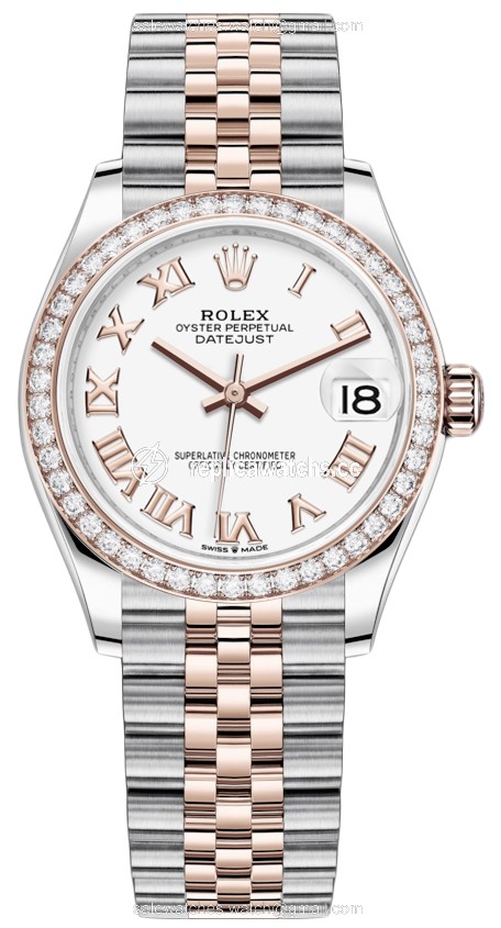 Replica 278381rbr White Roman Jubilee Rolex Datejust 31mm Stainless Steel and Rose Gold Ladies Watch Replica 278381rbr White Roman Jubilee Rolex Datejust 31mm Stainless Steel and Rose Gold Ladies Watch
