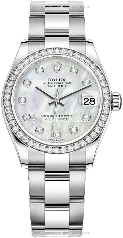 Replica 278384rbr MOP Diamond Oyster Rolex Datejust 31mm Stainless Steel Ladies Watch Replica 278384rbr MOP Diamond Oyster Rolex Datejust 31mm Stainless Steel Ladies Watch
