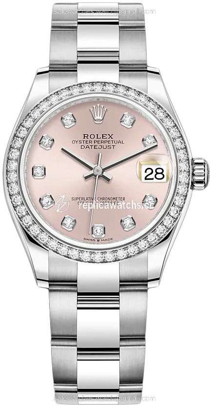 Replica 278384rbr Pink Diamond Oyster Rolex Datejust 31mm Stainless Steel Ladies Watch Replica 278384rbr Pink Diamond Oyster Rolex Datejust 31mm Stainless Steel Ladies Watch