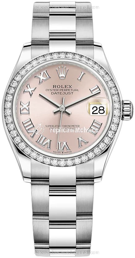 Replica 278384rbr Pink Roman Oyster Rolex Datejust 31mm Stainless Steel Ladies Watch Replica 278384rbr Pink Roman Oyster Rolex Datejust 31mm Stainless Steel Ladies Watch