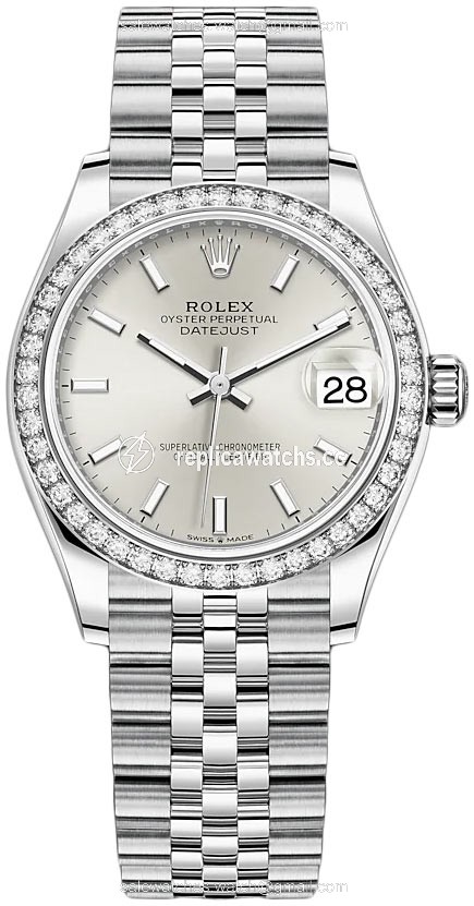 Replica 278384rbr Silver Index Jubilee Rolex Datejust 31mm Stainless Steel Ladies Watch Replica 278384rbr Silver Index Jubilee Rolex Datejust 31mm Stainless Steel Ladies Watch