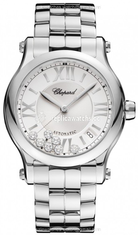 Replica 278559-3002 Chopard Happy Sport Medium Automatic 36mm Ladies Watch Replica 278559-3002 Chopard Happy Sport Medium Automatic 36mm Ladies Watch