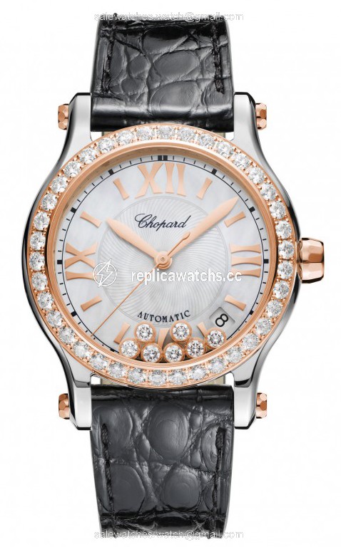Replica 278559-6006 Chopard Happy Sport Medium Automatic 36mm Ladies Watch Replica 278559-6006 Chopard Happy Sport Medium Automatic 36mm Ladies Watch